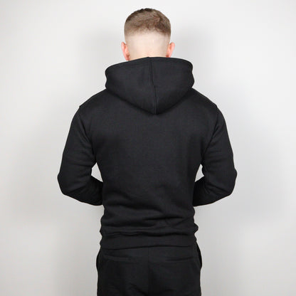 Full-zip hoodie Black